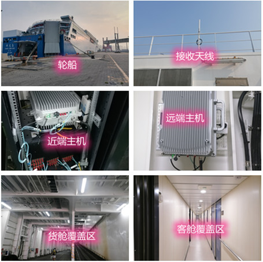  五湖渔场海上游轮轮船渔船覆盖案例